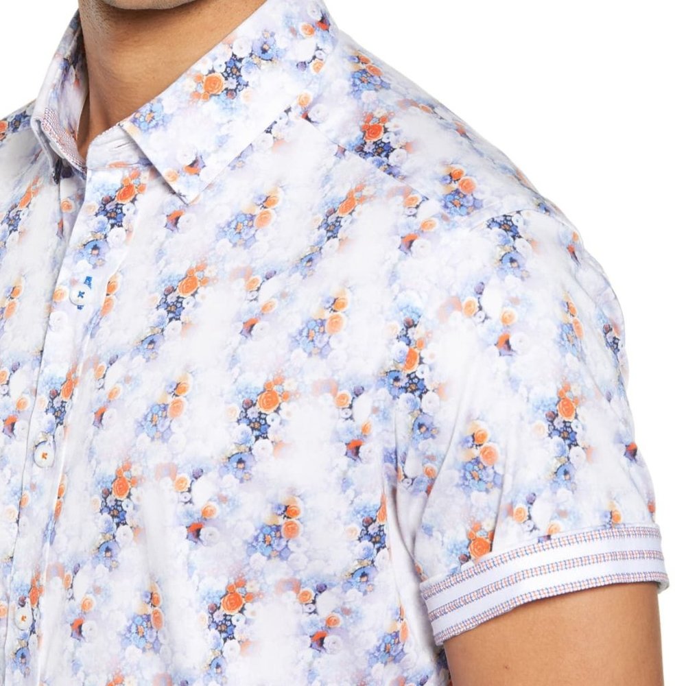 Robert Graham 2XL TALL $210 BODIE Sport Shirt